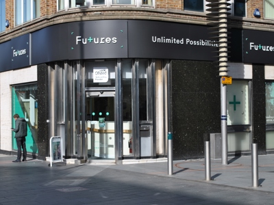 Futures shop front