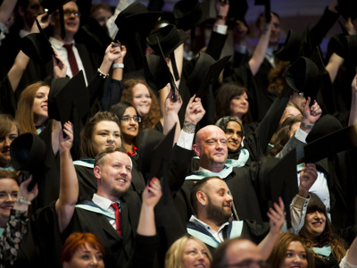 group of graduates