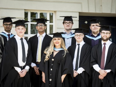 group of graduates