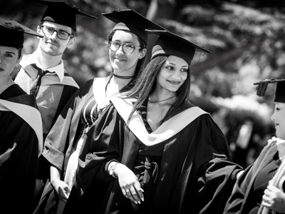 group of graduates