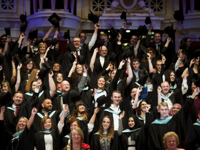 group of graduates