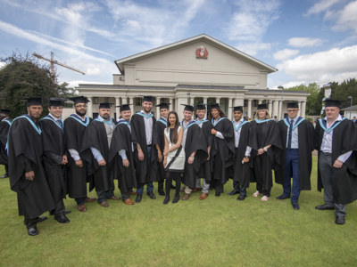 group of graduates