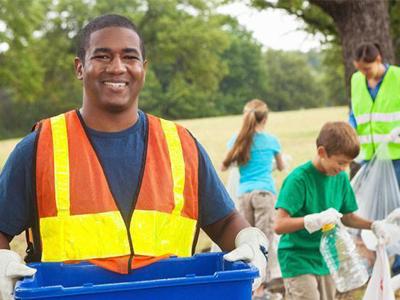 group of volunteers