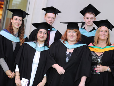group of graduates